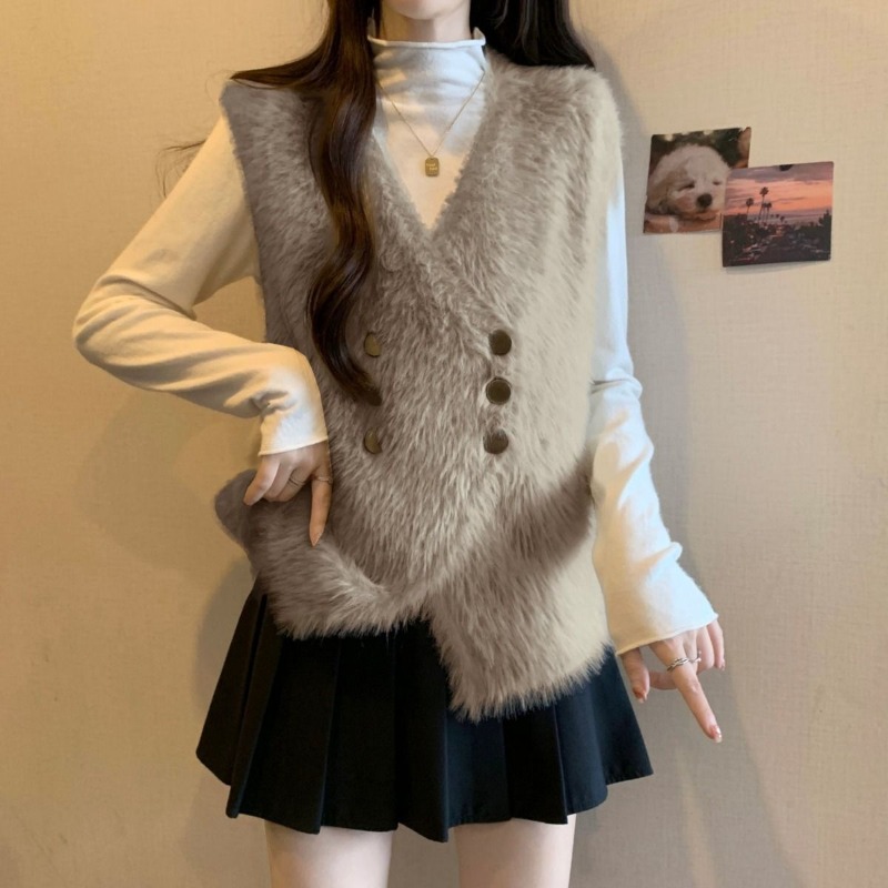 Winter Clothing Trends 2025 Women'S - Gilets en tricot pour femmes Cardigan
