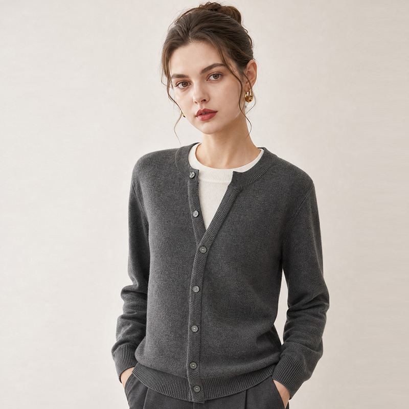 Winter Clothing Jb - Pull basique en laine mérinos pour