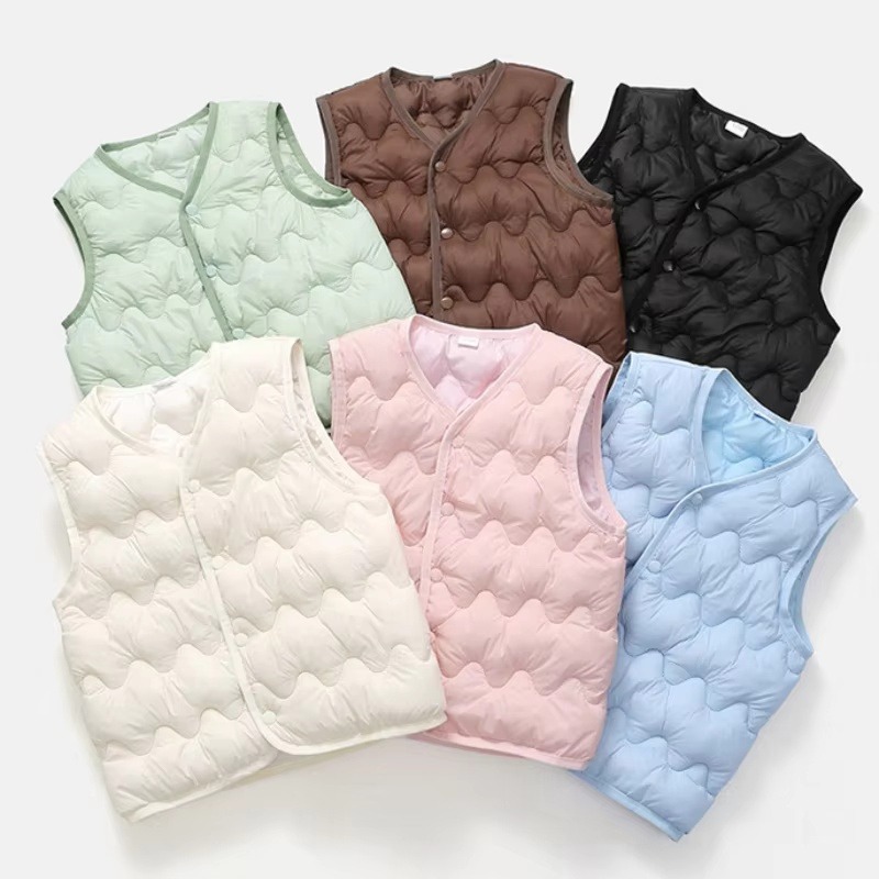Winter Clothing For 1 Year Old Girl - Nouveau Gilet Chaud en Coton pour
