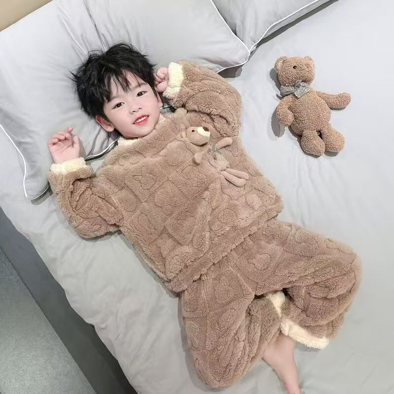 Winter Clothing For 1 Year Old Girl - Vêtements de Nuit en Flanelle Automne