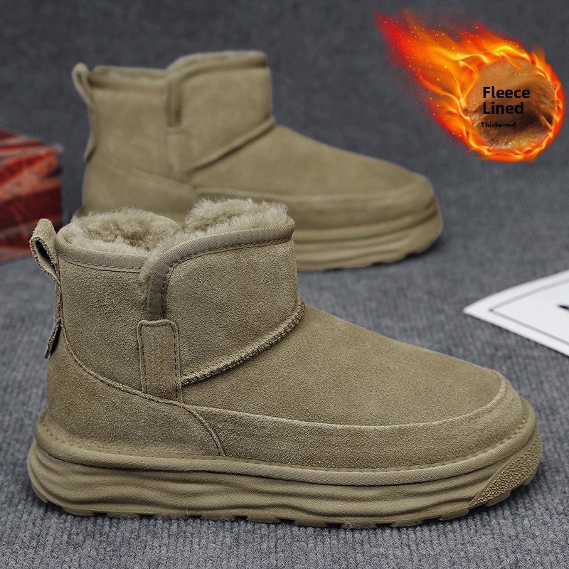 Snow Boot Fur Lined - Bottes d'hiver pour hommes du nord-est,