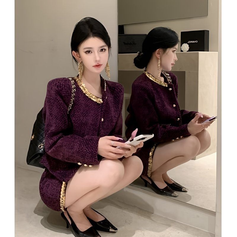 Winter Clothing Deals - Ensemble deux pièces à paillettes pour