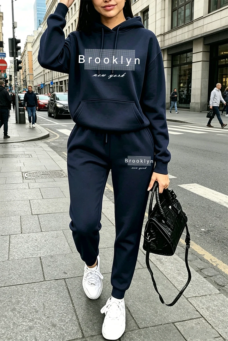 Winter Clothing - Ensemble de survêtement pour femmes, sweat-shirt