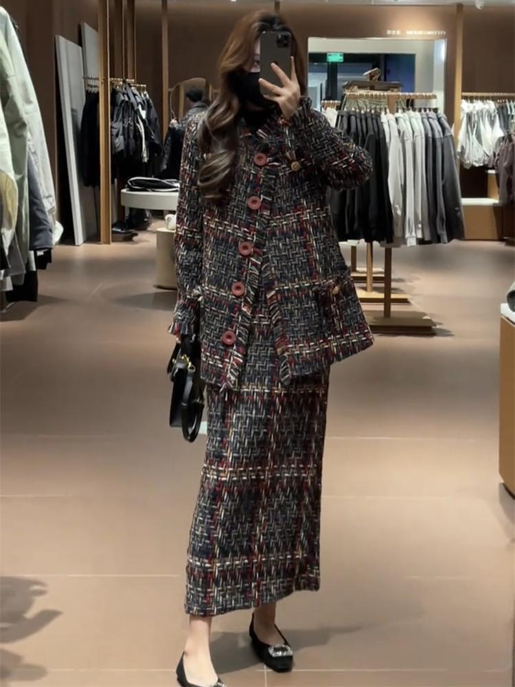Winter Clothing Deals - Ensemble deux pièces élégant pour femme,