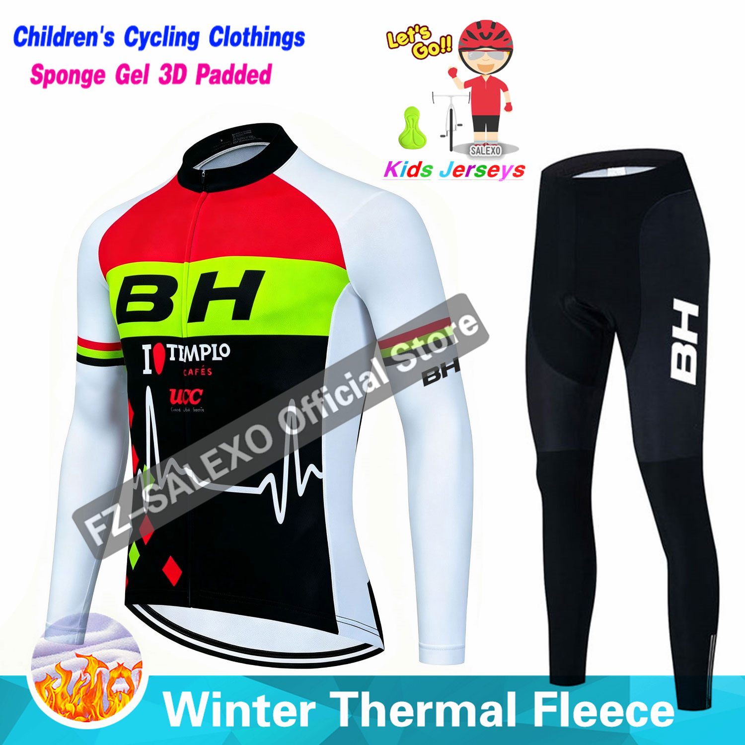 Winter Clothing Kids Sale - BH 2027 Ensemble de cyclisme d'hiver
