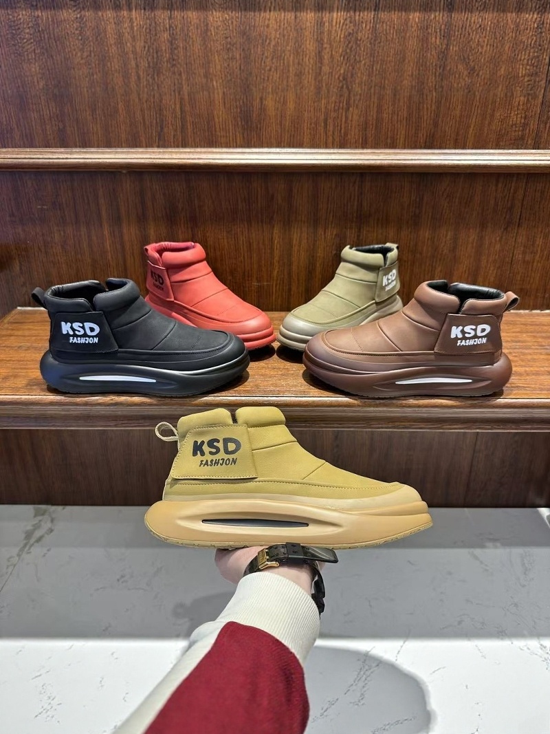 Snow Boot Fur Lined - Bottes d'hiver pour hommes, doublées de