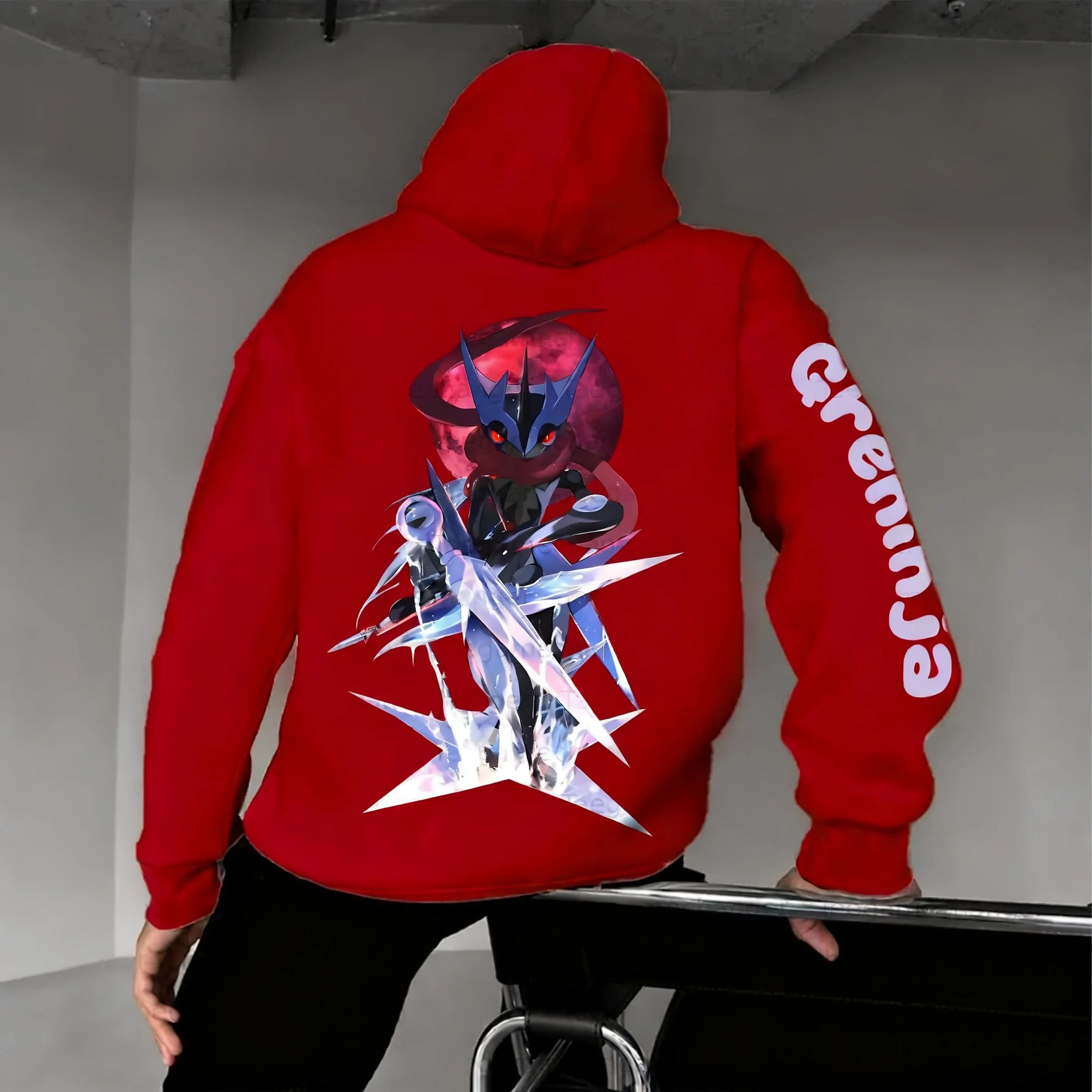 Winter Clothing Brands - Pokémon Anime Greninja Co sweat à
