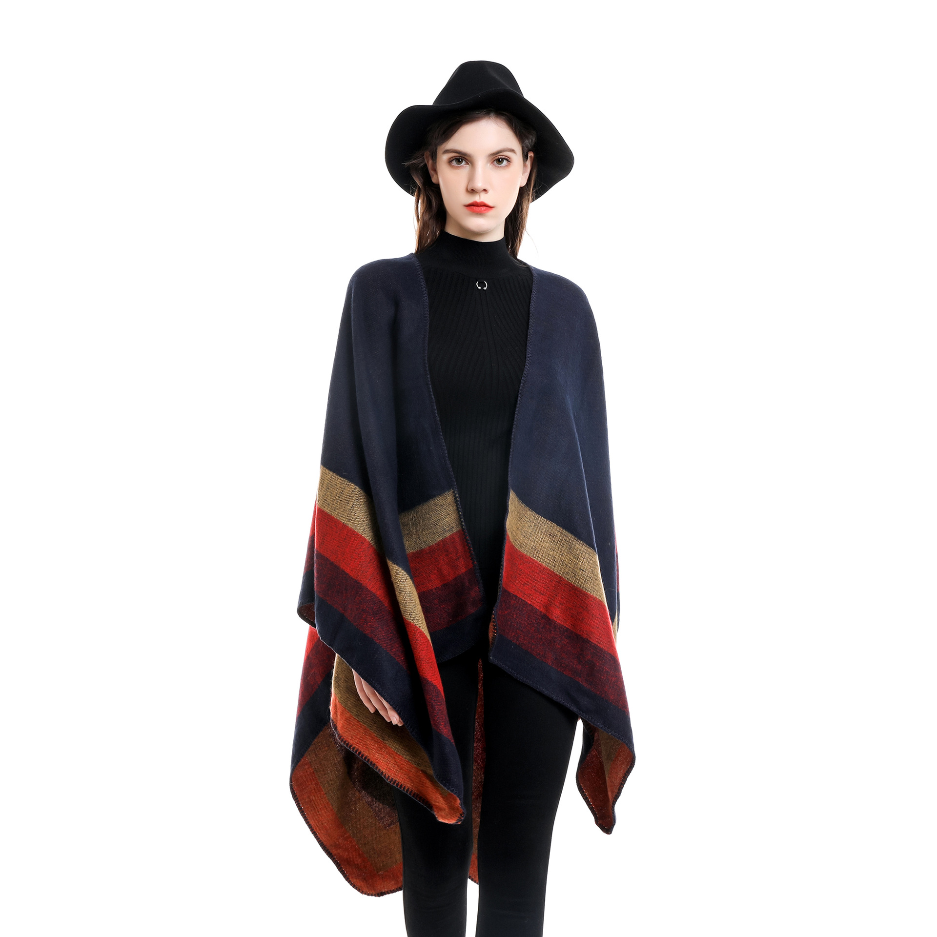 Ponchos et Capes à carreaux ch - Cashmere Scarf Wrap avis et prix