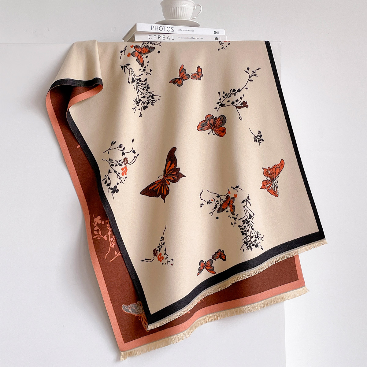 Écharpe en imitation cachemire - Cashmere Scarf Wrap avis et prix