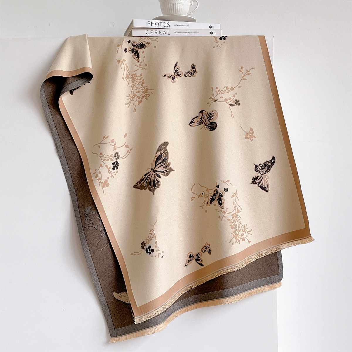 Écharpe en imitation cachemire - Cashmere Scarf Wrap avis et prix