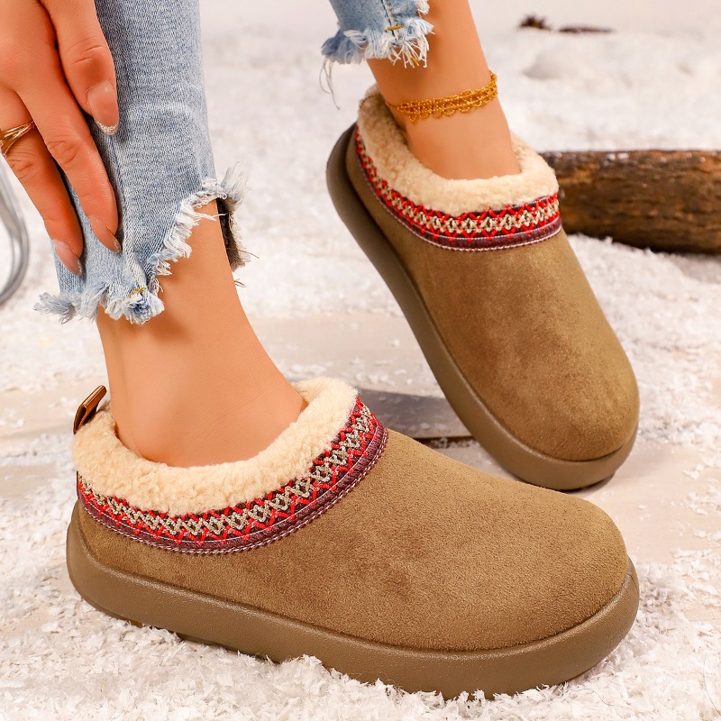 Nouvelles pantoufles en peluch - Snow Boot Fur Lined avis et prix