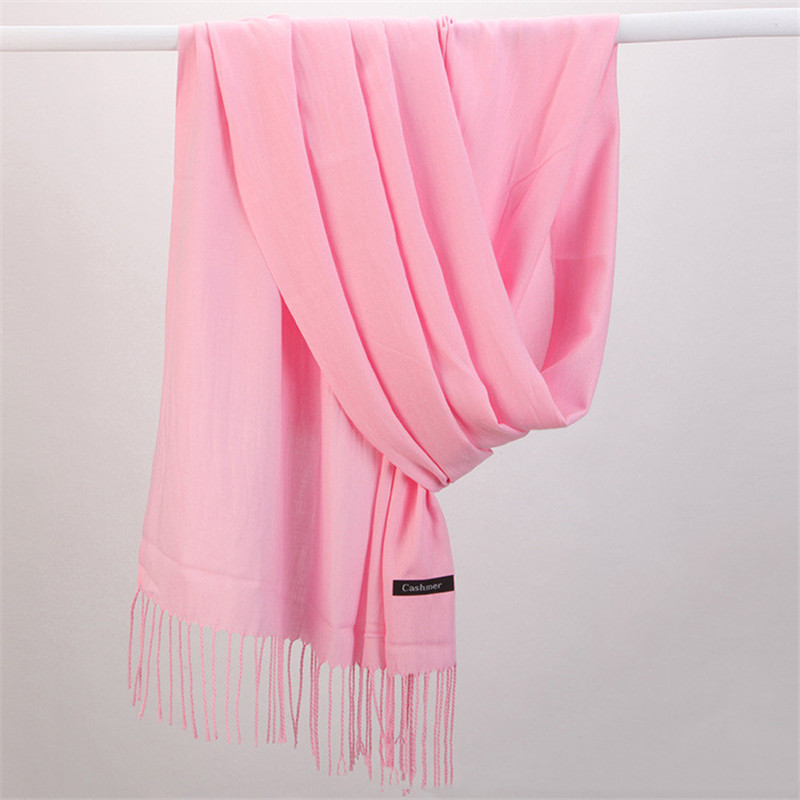 Mode couleur unie 2023 femmes  - Cashmere Scarf Wrap avis et prix