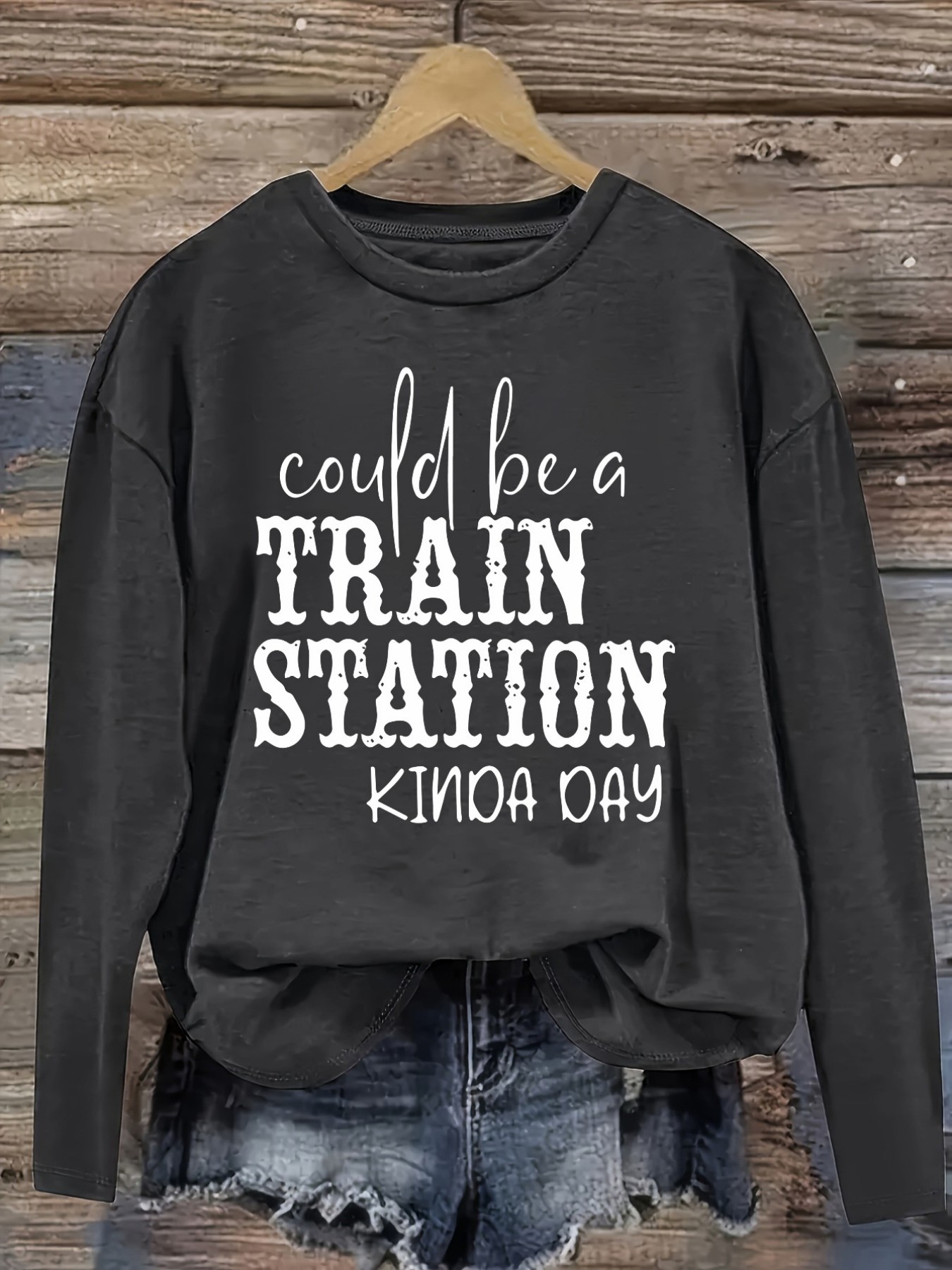 T-shirt décontracté à manches  - Winter Clothing avis et prix