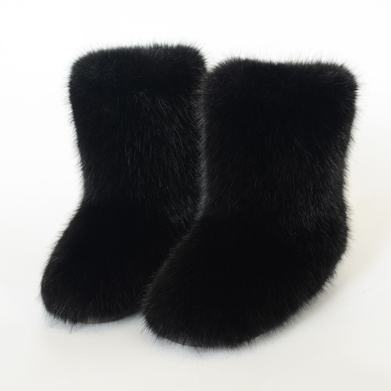 Bottes de neige d'hiver mi-hau - Snow Boot Fur Lined avis et prix
