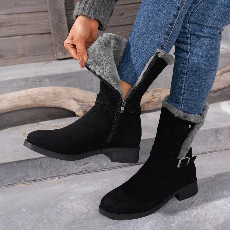 Bottes d'hiver mi-mollet pour  - Snow Boot Fur Lined avis et prix