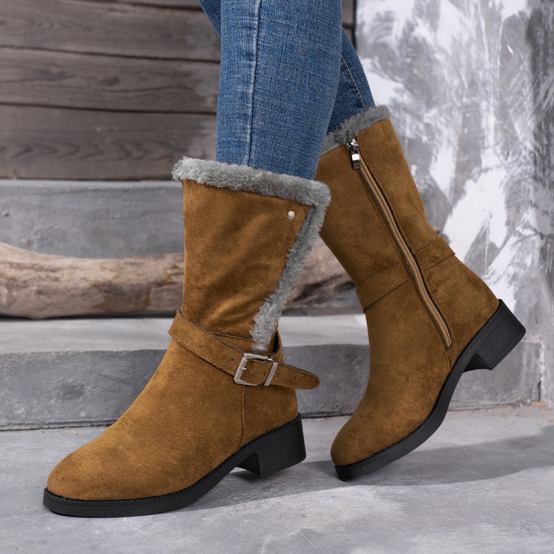 Bottes d'hiver mi-mollet pour  - Snow Boot Fur Lined avis et prix
