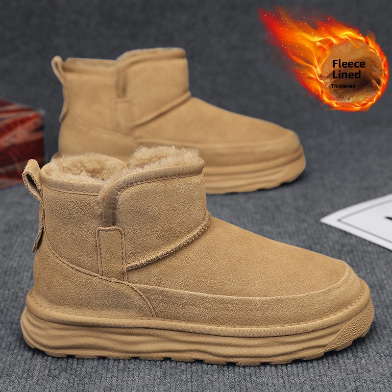 Bottes d'hiver pour hommes du  - Snow Boot Fur Lined avis et prix