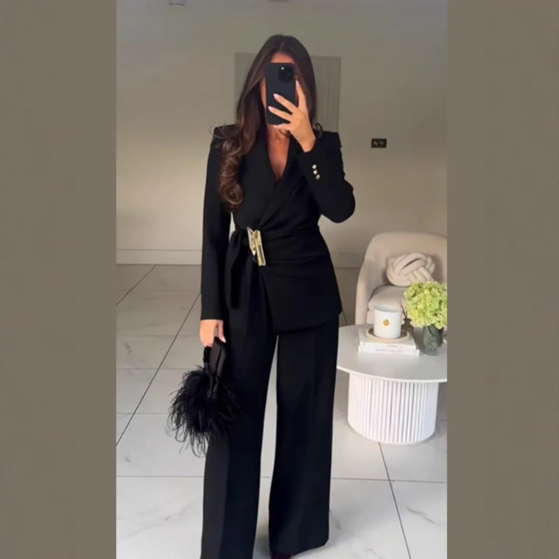 Ensemble tailleur pantalon pou - Winter Clothing Deals avis et prix