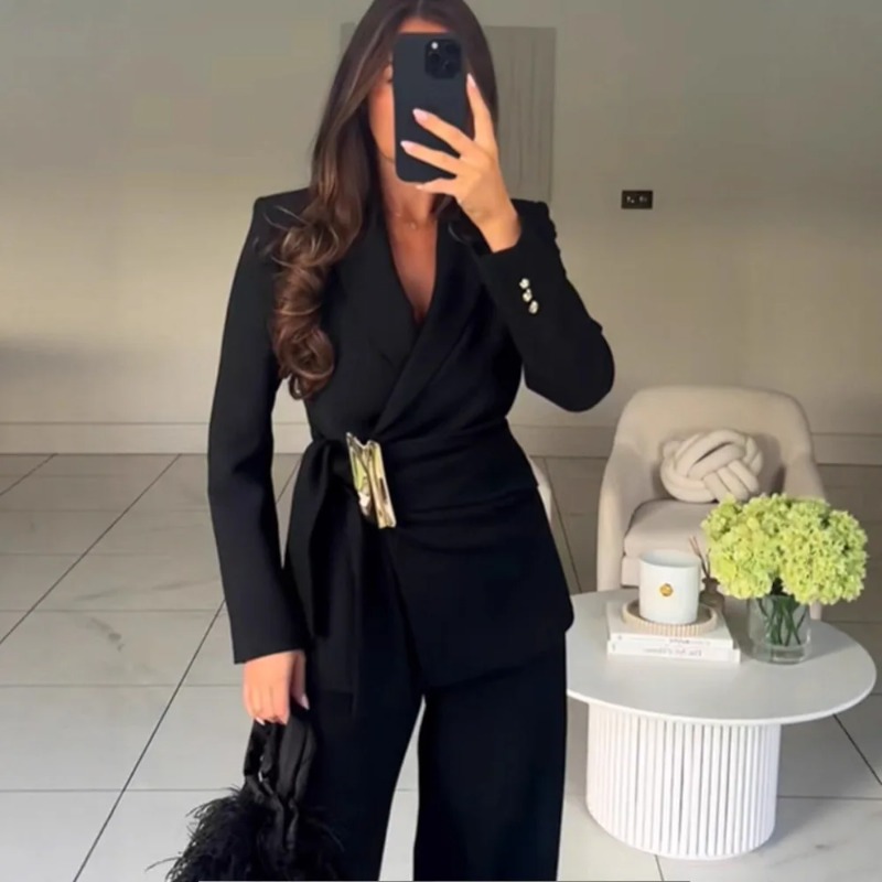Ensemble tailleur pantalon pou - Winter Clothing Deals avis et prix