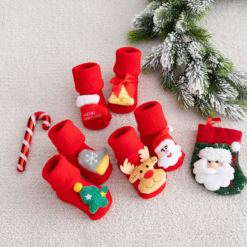Chaussettes de Noël épaisses e - Winter Clothing For 1 Year Old Girl avis et prix