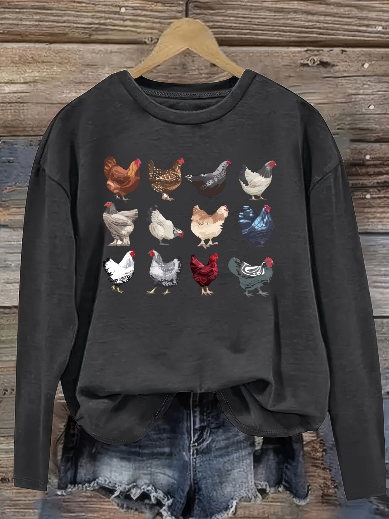 T-shirt décontracté à manches  - Winter Clothing avis et prix