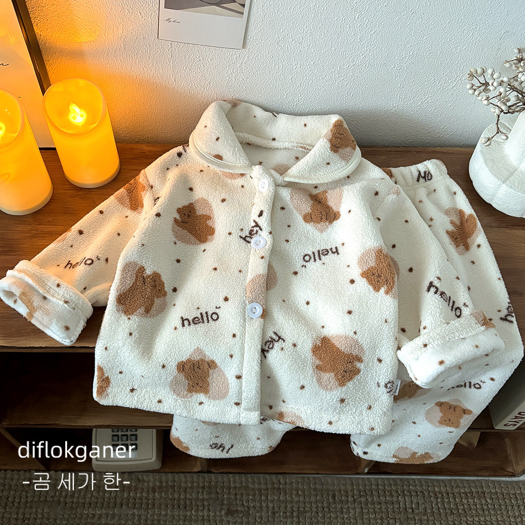 Nouveaux pyjamas pour enfants  - Winter Clothing For 1 Year Old Girl avis et prix