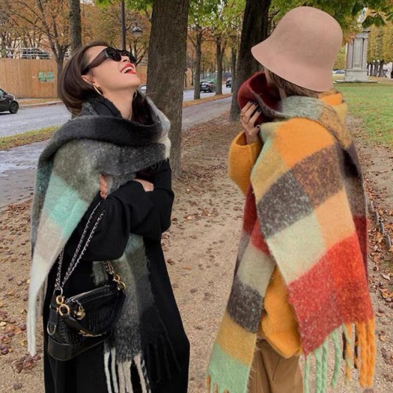 Écharpe de luxe épaisse et cha - Cashmere Scarf Wrap avis et prix