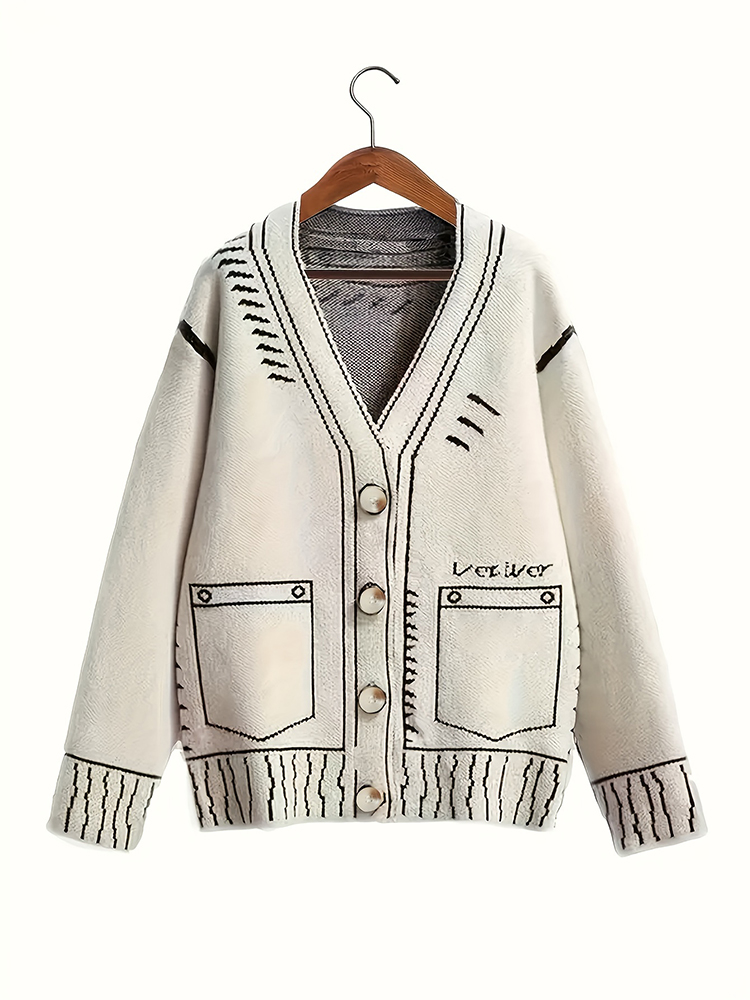 Cardigan boutonné grande taill - Winter Clothing Deals avis et prix