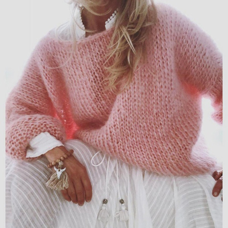 Pull décontracté en mohair pou - Winter Clothing Amazon avis et prix